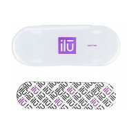 Пилочка для нігтів, в чохлі Ilu Nail File With Case Mini 240/240 1 шт
