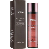 Омолоджуючий тонер для обличчя з муцином равлика Ottie Black Signature Toner 150 мл (8809276016331)