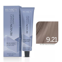 Фарба для волосся Revlon Professional Revlonissimo Colorsmetique Ker-Ha Complex 9.21 - Very Light Iridescent Ash Blonde 60 мл