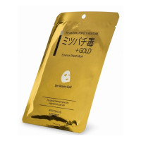 Маска под глаза против морщин "Золото + Пчелиный яд" Mitomo Essence Eye Mask Gold + Beevenom 4.5 г
