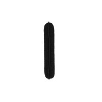 Валик для зачіски з резинкою Lussoni Hair Bun Roll Black 230 мм чорний 1 шт