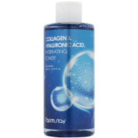 Зволожуючий тонер для обличчя з колагеном FarmStay Collagen & Hyaluronic Acid Hydrating Toner 300 мл