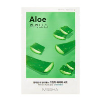 Зволожуюча маска для обличчя з екстрактом алое Missha Airy Fit Sheet Mask Aloe 19 г (8809581454743)