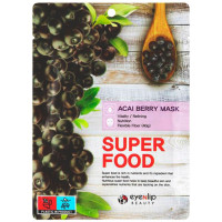 Тканинна маска для обличчя з ягодами асаї Eyenlip Super Food Acai Berry Mask, 23 мл