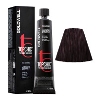 Стійка професійна фарба для волосся Goldwell Topchic Hair Color Coloration, 6NRV - Red Violet 60 мл