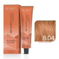 Фарба для волосся Revlon Professional Revlonissimo Colorsmetique Ker-Ha Complex 8.04 - Light Natural Copper Blonde 60 мл