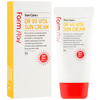 Сонцезахисний вітамінний крем Farmstay Dr-V8 Vita Sun Cream 70 мл