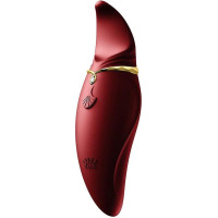 Zalo Hero Pulse Wave Massager- Импульсно-волновой массажер для клитора, 14.8 см (красный) (0600231887168)