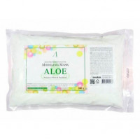 Інтенсивно зволожуюча альгінатна маска для обличчя з алое Anskin Aloe Modeling Mask 240 г (пакет)