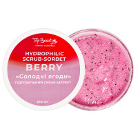 Скраб-сорбет для тіла Солодкі ягоди Top Beauty Hydrophilic Scrub-Sorbet Berry 250 мл (4820169180353)