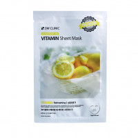 Маска для лица с витаминным комплексом 3w Clinic Essential Up Vitamin Sheet Mask 1 шт