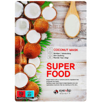 Тканинна маска для обличчя з кокосом Eyenlip Super Food Coconut Mask 23 мл