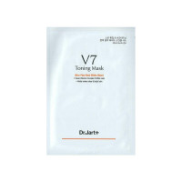 Тонізуюча маска для обличчя з вітамінним комплексом Dr.Jart + V7 Toning Mask 30 г (8809380648510)