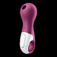 Satisfyer Lucky Libra — Масажер із вакуумною стимуляцією, 15х5 см (бузковий) (4061504018355)