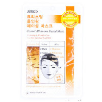 Зволожуюча маска для обличчя з гіалуроном Mijin Junico Crystal All-in-one Facial Mask Hyaluronic Acid 25 мл
