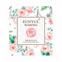 Тканинна маска для пом'якшення шкіри обличчя Eunyul Rose Mask Pack 30 мл (8809435401725)