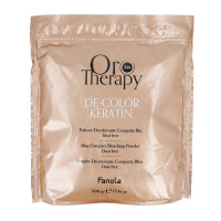 Порошок освітлювальний Fanola Oro Therapy De-Color Keratin 500g (8008277763378)
