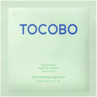 Заспокійливі тонер-педи з центелою Tocobо Cica Calming Aqua Pad 6 мл (8809835060560)