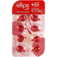 Вітаміни для волосся «М'якість сакури»  Ellips Hair Vitamin Heat Protection 8 шт*1 мл (8993417301025)