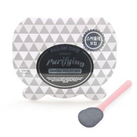 Альгинатная очищающая маска для лица с древесным углем Lindsay All-In One Modeling Mask Pouch Purifying 26 мл
