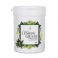 Альгинатная маска для чувствительной кожи лица Anskin Herb Lemongrass Modeling Mask, банка 240 г (700 мл)