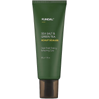 Соляний скраб для шкіри голови Kundal Sea Salt & Green Tea Scalp Scaler Herb Mint 200 г (8809809420659)