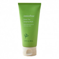 Ночная успокаивающая маска для лица с зеленым чаем Innisfree Green Tea Sleeping Mask 80 мл (8809612852524)