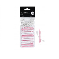 Бігуді для волосся (коклюшки) Lussoni Cold-Wave Rods With Rubber Band D11*70 мм 12 шт D7*70 мм
