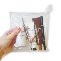 Косметичка прозора на зіп замочку Lioele Silicone Pouch 1 шт