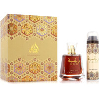 Набір унісекс Lattafa Perfumes Raghba Eau De Parfum (парфумована вода 100 мл + дезодорант 50 мл) (6225709721238)