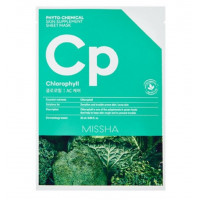 Заспокійлива тканинна маска для обличчя Missha Phytochemical Skin Supplement Sheet Mask Chlorophyll/AC Care