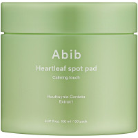 Заспокійливі педи на основі екстракту хауттюйнії Abib Heartleaf Spot Pad Calming Touch 150 мл (8809864762398)