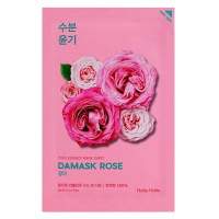 Зволожуюча тканинна маска для обличчя "Дамаська троянда" Holika Holika Pure Essence Mask Sheet Damask Rose 20мл