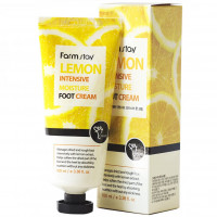 Зволожуючий крем для ніг з екстрактом лимона FarmStay Lemon Intensive Moisture Foot Cream 100 мл