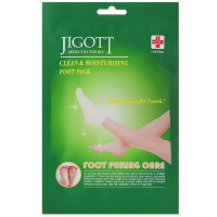 Маска-шкарпетки для пілінгу ніг Jigott Clean & Moisturizing Foot Pack 15г * 2 шт