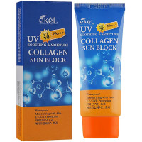 Сонцезахисний зволожуючий крем із колагеном Ekel Soothing & Moisture Collagen Sun Block 70 мл (8809307771734)