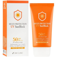 Сонцезахисний крем 3W Clinic Multi Protection UV Sun Block SPF50+ 70 мл