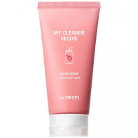 Пенка для умывания с экстрактами фруктов The Saem My Cleanse Recipe Cleansing Foam-Shine Berry 150 мл
