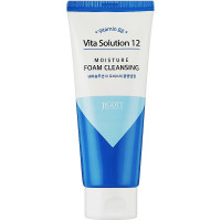 Увлажняющая пенка для умывания Jigott Vita Solution 12 Moisture Foam Cleansing 180 мл (8809541281860)