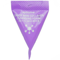 Пенка для умывания с коллагеном Ayoume Enjoy Mini Collagen Cleansing Foam 3 г