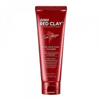Пенка для умывания с красной бразильской глиной Missha Amazon Red Clay Pore Pack Foam Cleanser 120 мл