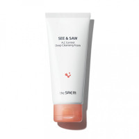 Лікувальна пінка для вмивання і глибокого очищення The Saem See & Saw Ac Control Deep Cleansing Foam 120 мл