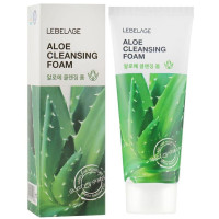 Пінка для вмивання з екстрактом алое LEBELAGE Aloe Cleansing Foam, 100 мл