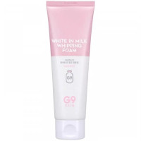 Пінка для умивання з молочними протеїнами G9Skin White In Milk Whipping Foam 120 мл