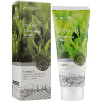 Пінка для вмивання з екстрактом зеленого чаю 3W Clinic Green Tea Cleansing Foam 100 мл