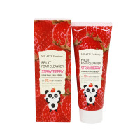 Пінка для вмивання з екстрактом полуниці Milatte Fashiony Fruit Foam Cleanser Strawberry 150 мл