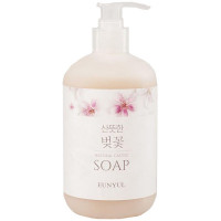 Рідке мило для обличчя і тіла з екстрактом вишні Eunyul Fragrant Cherry Blossom Natural Castile Soap 500 мл