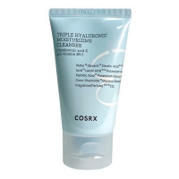 Зволожувальна пінка для вмивання COSRX Hydrium Triple Hyaluronic Moisturizing Cleanser 50 мл