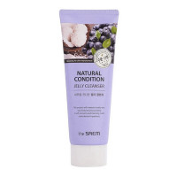 Пінка для вмивання зволожуюча з екстрактами чорниці і кокоса The Saem Natural Condition Jelly Cleanser 200 мл