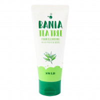 Пінка для вмивання з чайним деревом SWLD Bania Tea Tree Foam Cleansing 100 мл (8809535260550)